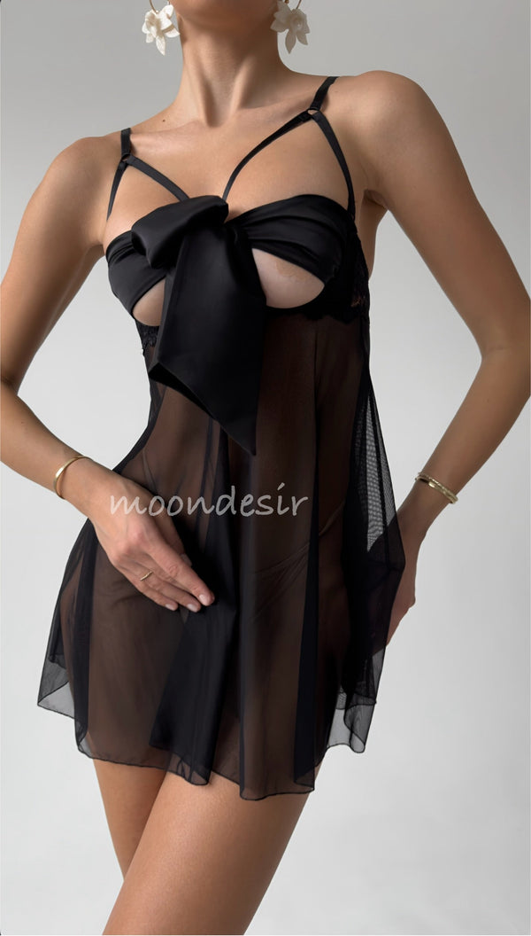 Black Lace Babydoll by The Lilith Noir