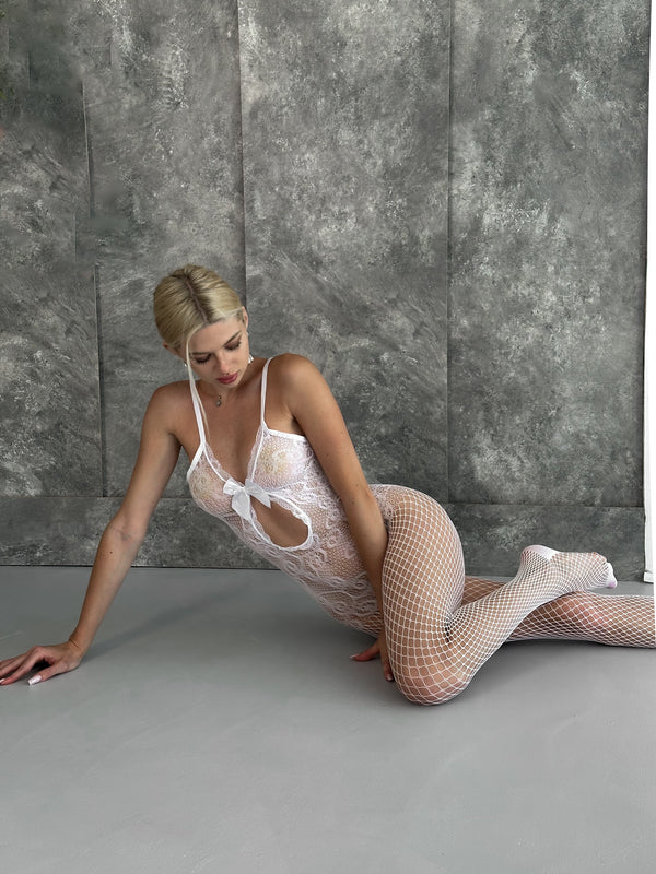 Nude Lace Bodysuit by The Lilith Noir