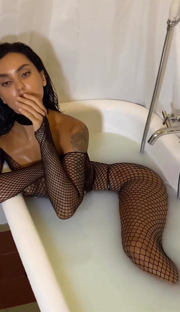White Lace Bodysuit — The Lilith Noir - alternate view
