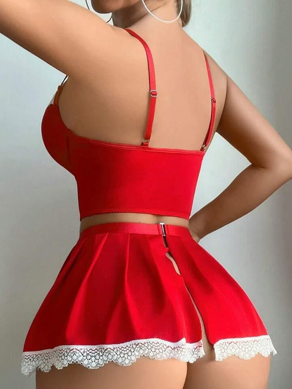 Red Costume — Elegant Lingerie - alternate view